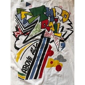 Vintage Third Rail 90’s Graphic White T-Shirt Size X-Large, Skate Streetwear